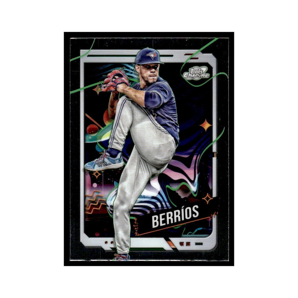 Jose Berríos 2024 Topps Chrome Cosmic #15 Toronto Blue Jays Baseball Card NM