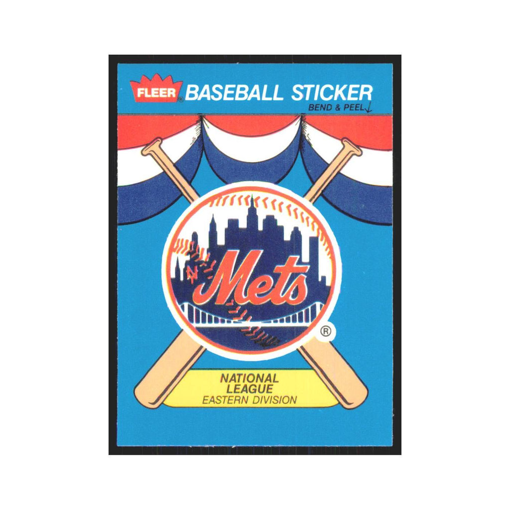 Team History 1989 Fleer Exciting Stars #nan New York Mets Baseball Card NM
