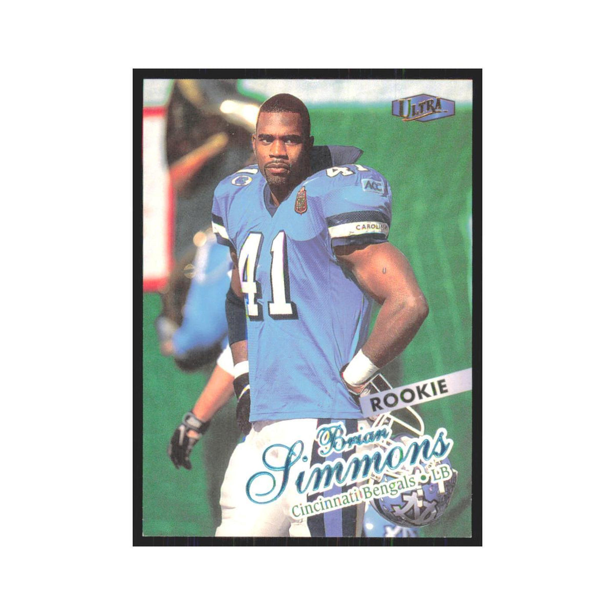 Brian Simmons 1998 Fleer Ultra #205 Cincinnati Bengals Football Card NM