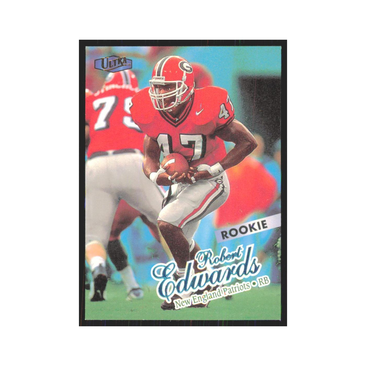 Robert Edwards Rookie 1998 Fleer Ultra #213 New England Patriots NM