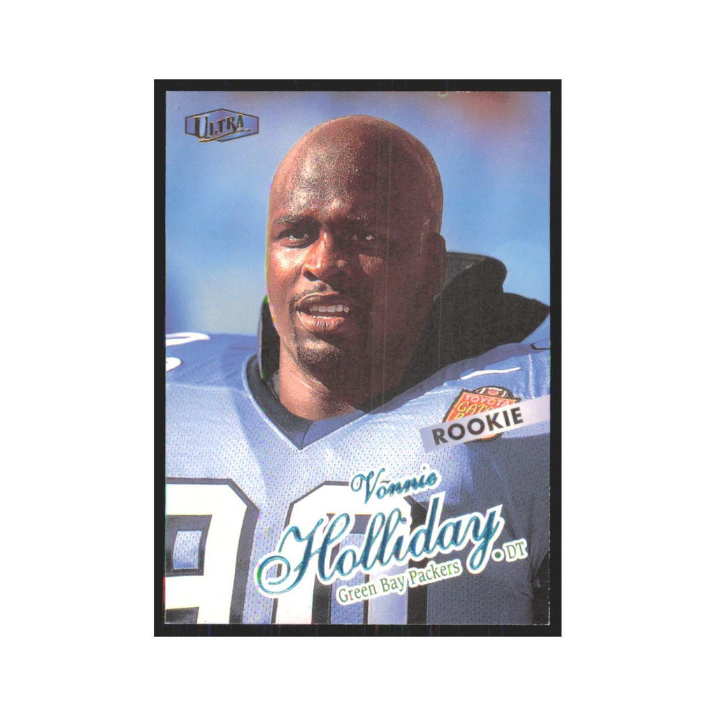 Vonnie Holliday Rookie 1998 Fleer Ultra #217 Green Bay Packers Football Card NM
