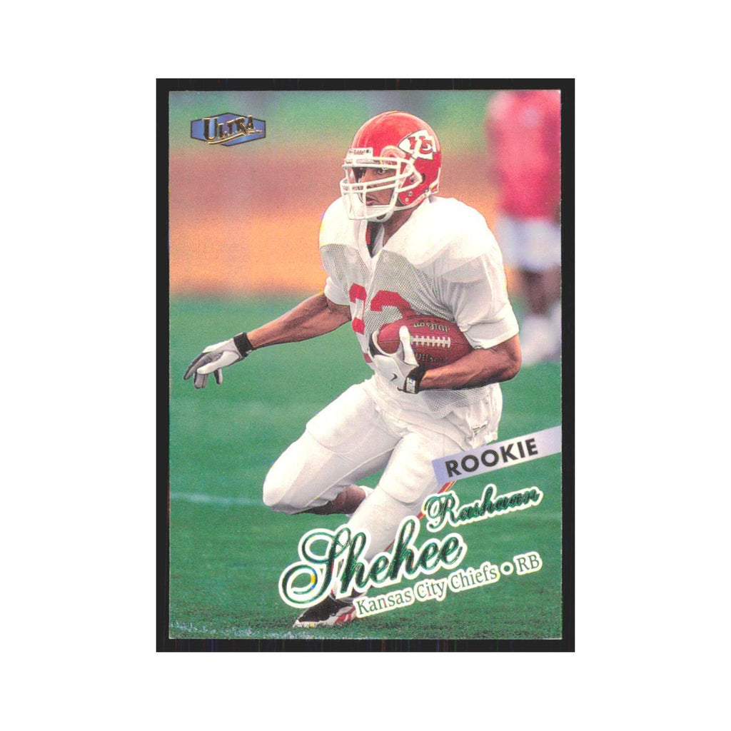 Rashaan Shehee Rookie 1998 Fleer Ultra #392 Kansas City Chiefs Football Card NM