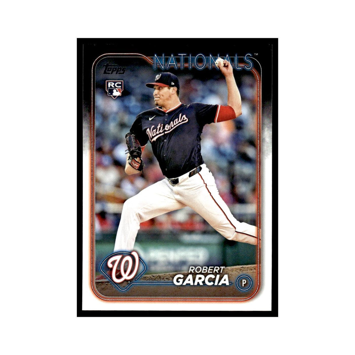 Robert Garcia Rookie 2024 Topps Update #US137 Washington Nationals NM