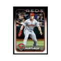 Jacob Hurtubise Rookie 2024 Topps Update #US165 Cincinnati Reds Baseball Card NM