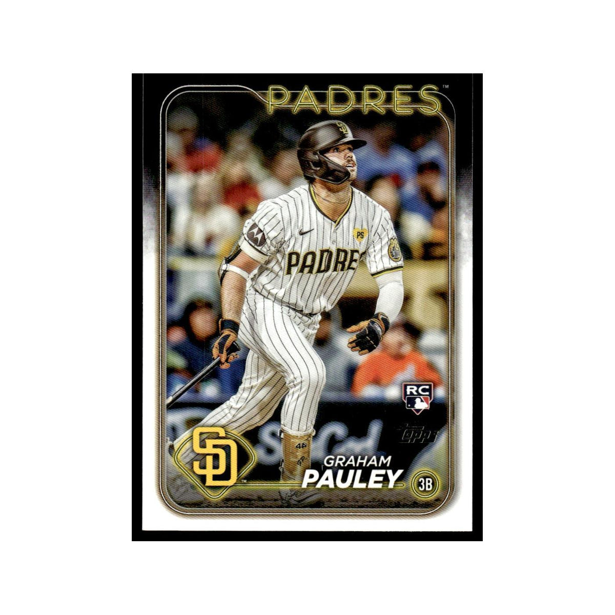 Graham Pauley Rookie 2024 Topps Update #US84 San Diego Padres Baseball Card NM