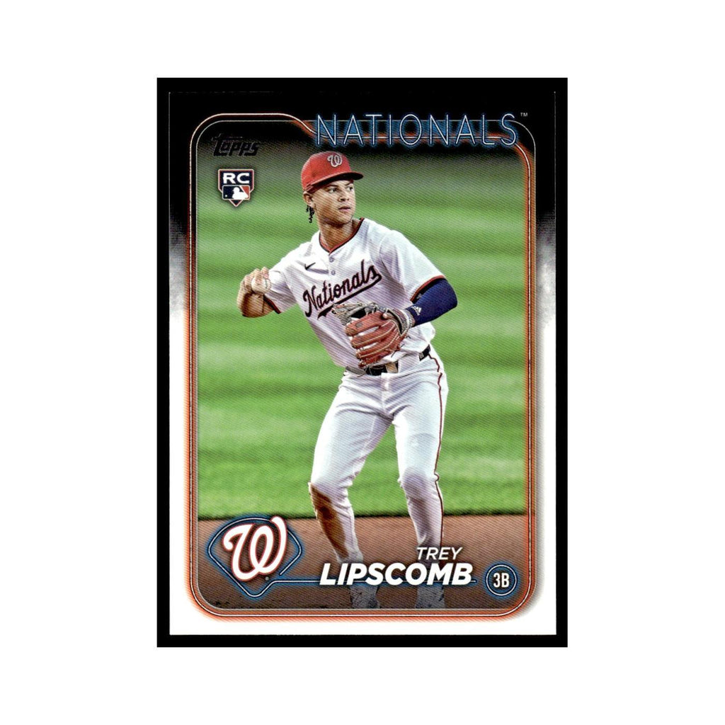 Trey Lipscomb Rookie 2024 Topps Update #US143 Washington Nationals NM