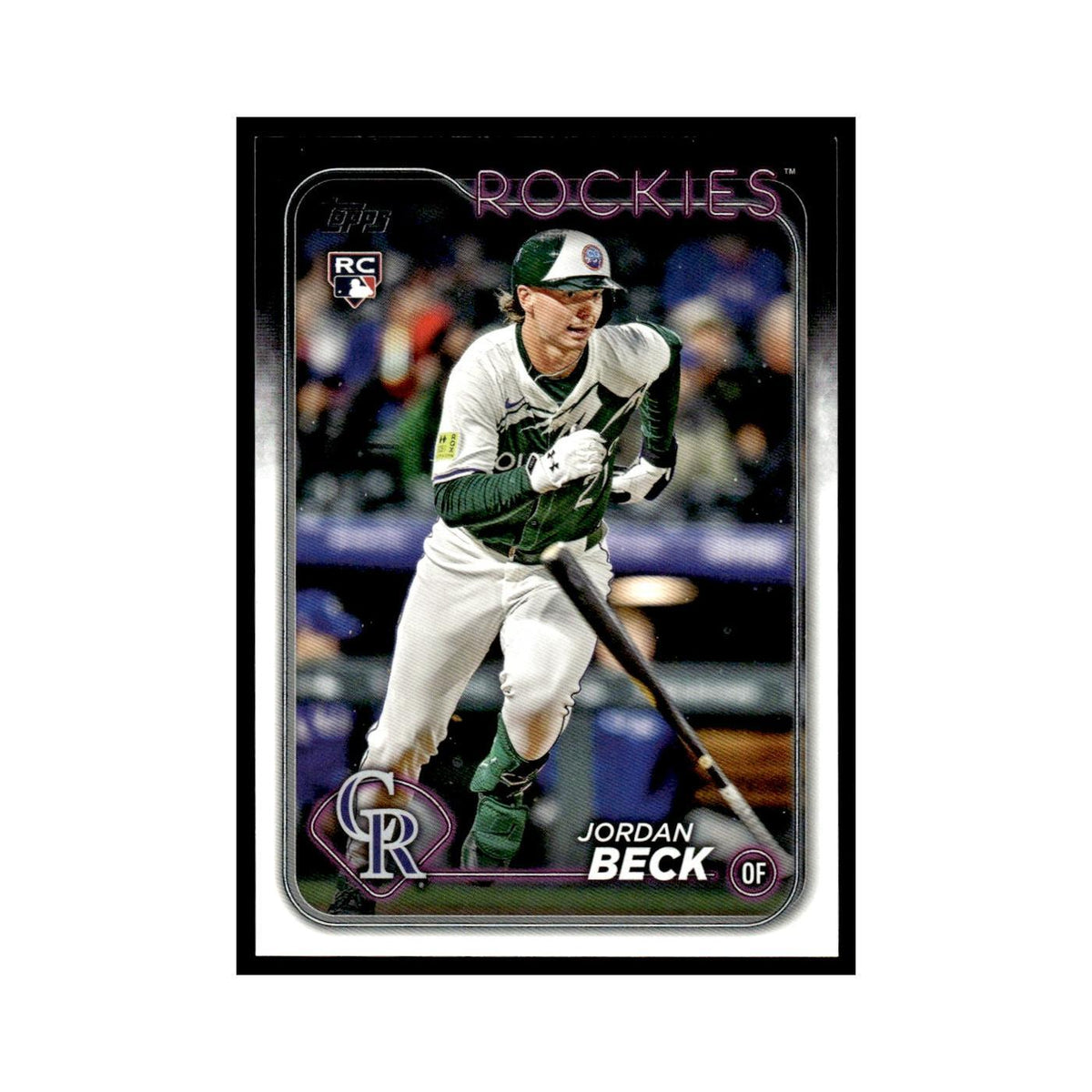 Jordan Beck Rookie 2024 Topps Update #US269 Colorado Rockies Baseball Card NM