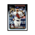Andy Pages Rookie 2024 Topps Update #US108 Los Angeles Dodgers Baseball Card NM