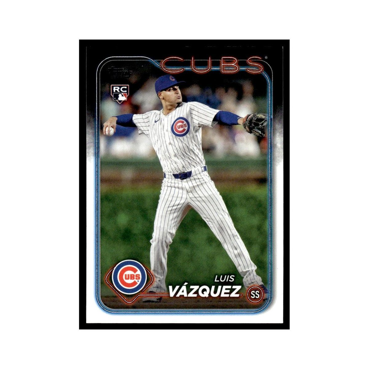 Luis Vazquez Rookie 2024 Topps Update #US245 Chicago Cubs Baseball Card NM
