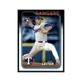 Jack Leiter Rookie 2024 Topps Update #US156 Texas Rangers Baseball Card NM