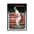 Jordan Westburg Rookie 2024 Topps Update #US125 Baltimore Orioles NM