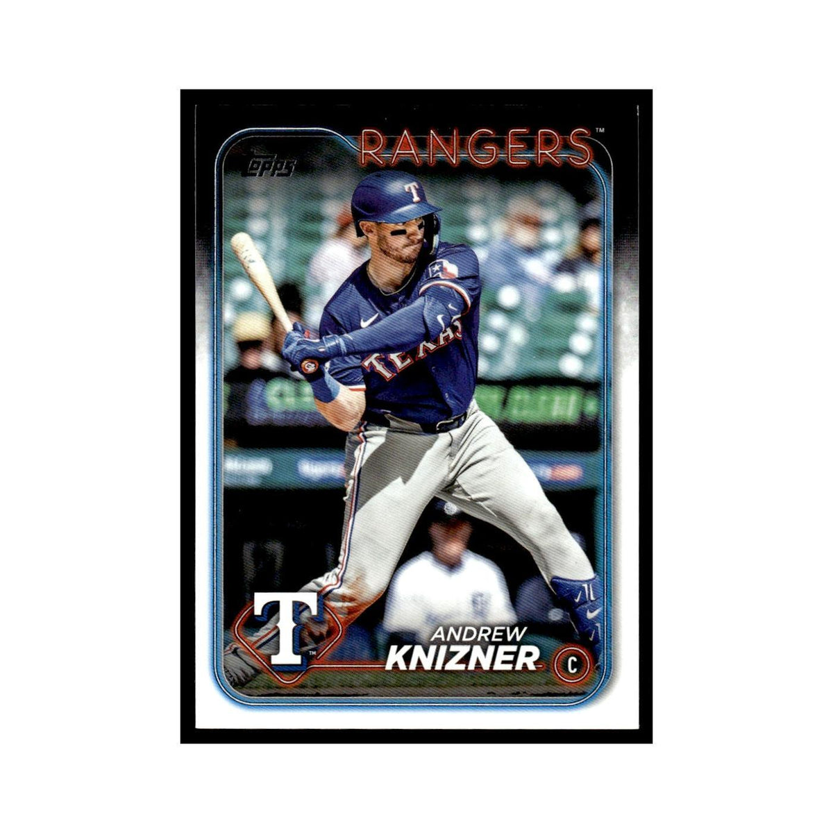 Andrew Knizner 2024 Topps Update #US89 Texas Rangers Baseball Card NM