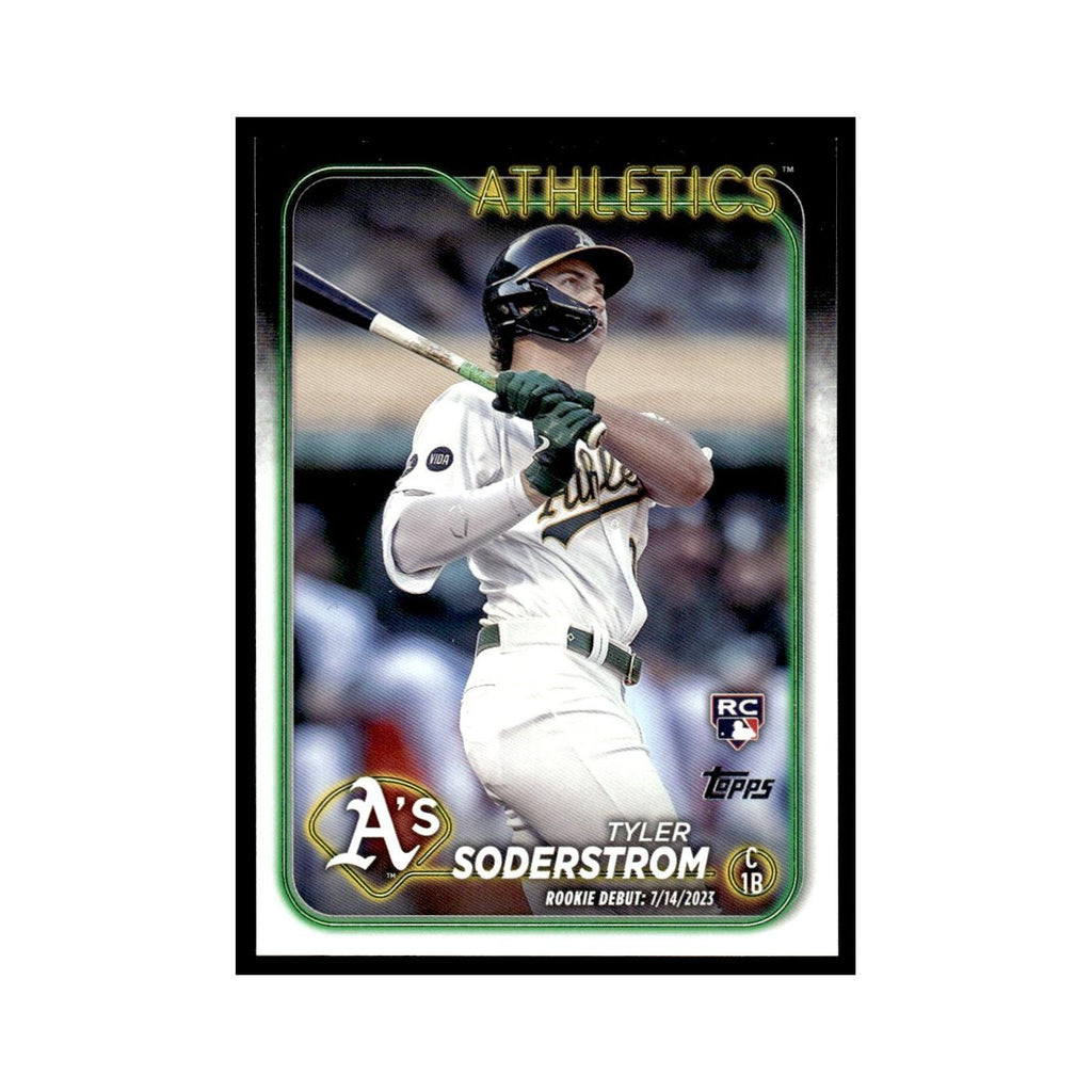 Tyler Soderstrom Rookie 2024 Topps Update #US116 Oakland Athletics NM