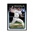 Matt Sauer Rookie 2024 Topps Update #US25 Kansas City Royals Baseball Card NM