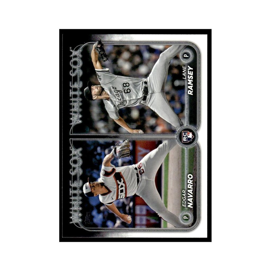 Lane Ramsey   Edgar Navarro Rookie 2024 Topps Update #US128 Chicago White Sox NM