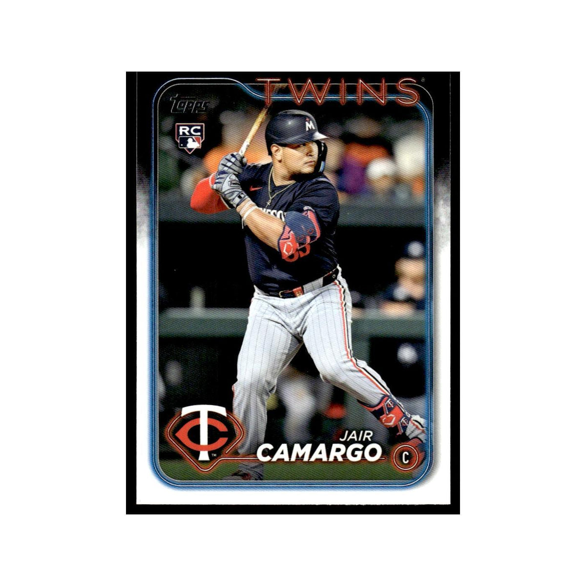 Jair Camargo Rookie 2024 Topps Update #US314 Minnesota Twins Baseball Card NM