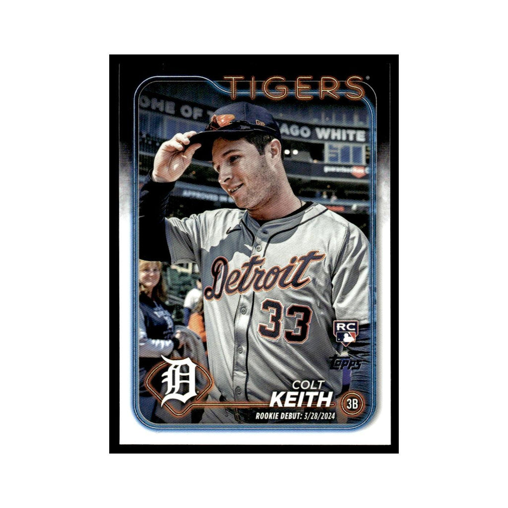 Colt Keith Rookie 2024 Topps Update #US192 Detroit Tigers Baseball Card NM