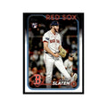 Justin Slaten Rookie 2024 Topps Update #US178 Boston Red Sox Baseball Card NM
