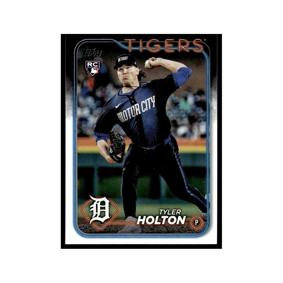 Tyler Holton Rookie 2024 Topps Update #US33 Detroit Tigers Baseball Card NM