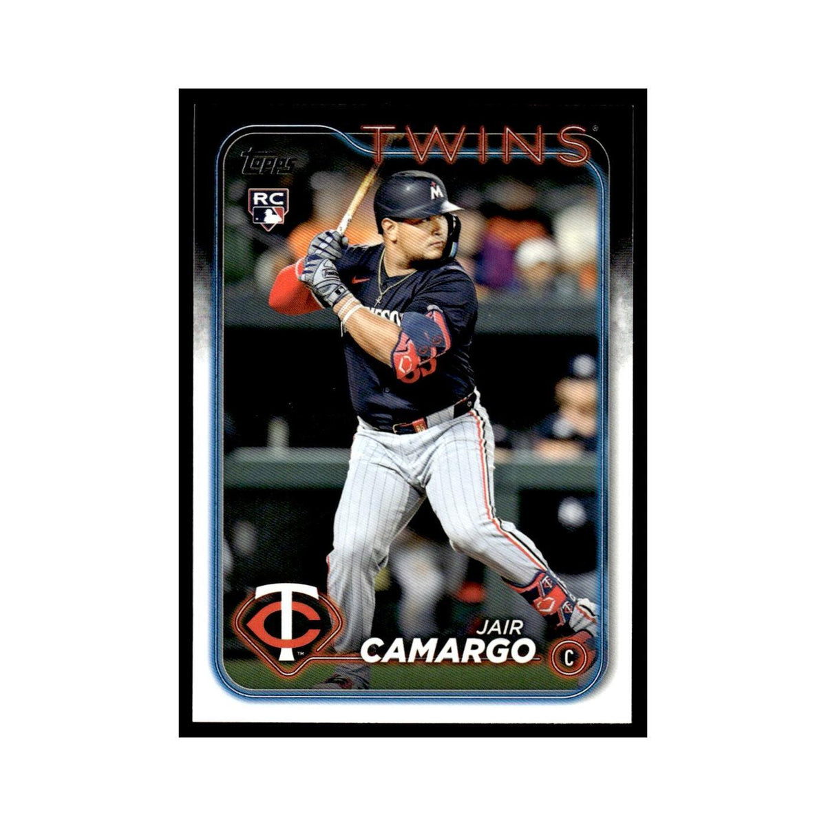 Jair Camargo Rookie 2024 Topps Update #US314 Minnesota Twins Baseball Card NM