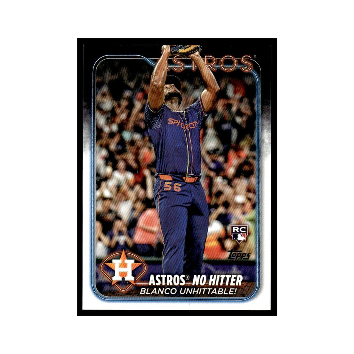 Ronel Blanco Rookie 2024 Topps Update #US184 Houston Astros Baseball Card NM
