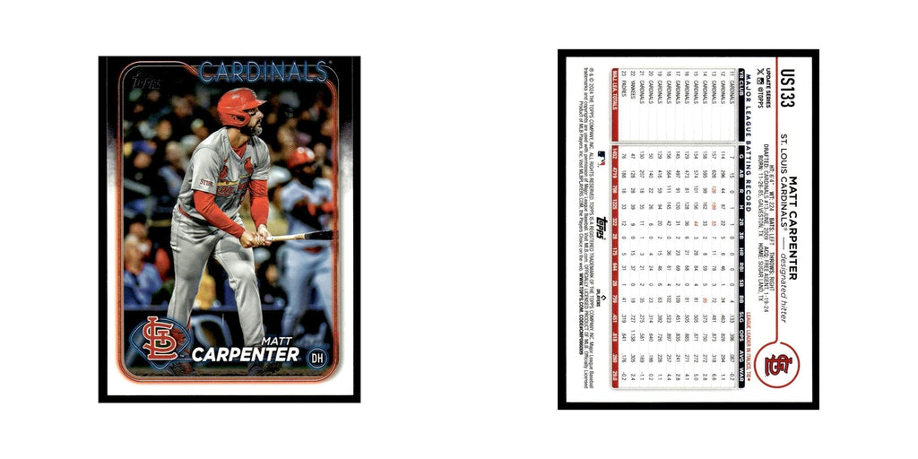 Matt Carpenter 2024 Topps Update #US133 St. Louis Cardinals Baseball Card NM