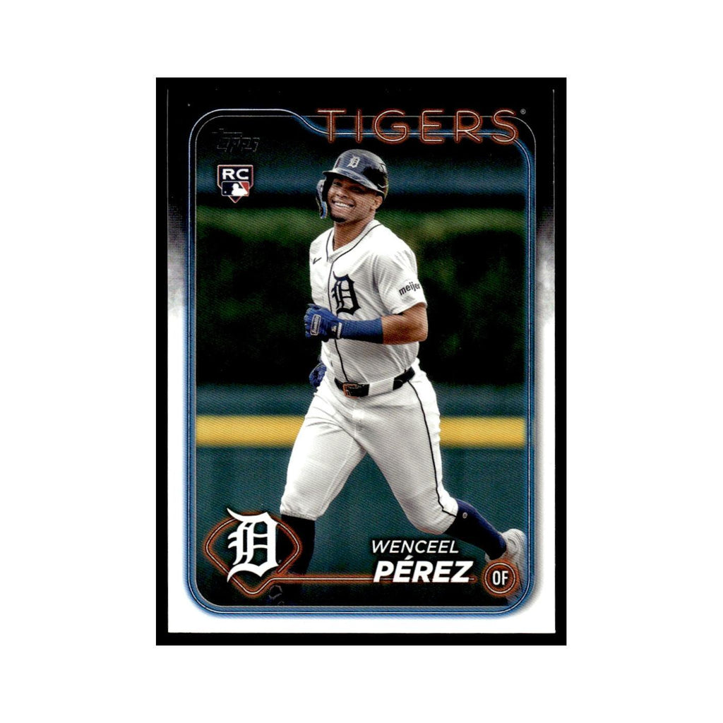 Wenceel Perez Rookie 2024 Topps Update #US233 Detroit Tigers Baseball Card NM