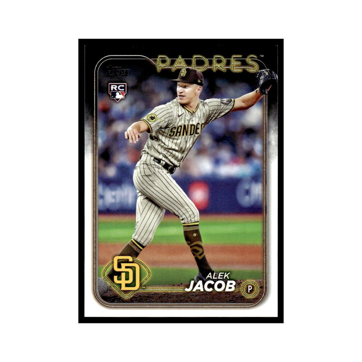 Alek Jacob Rookie 2024 Topps Update #US66 San Diego Padres Baseball Card NM