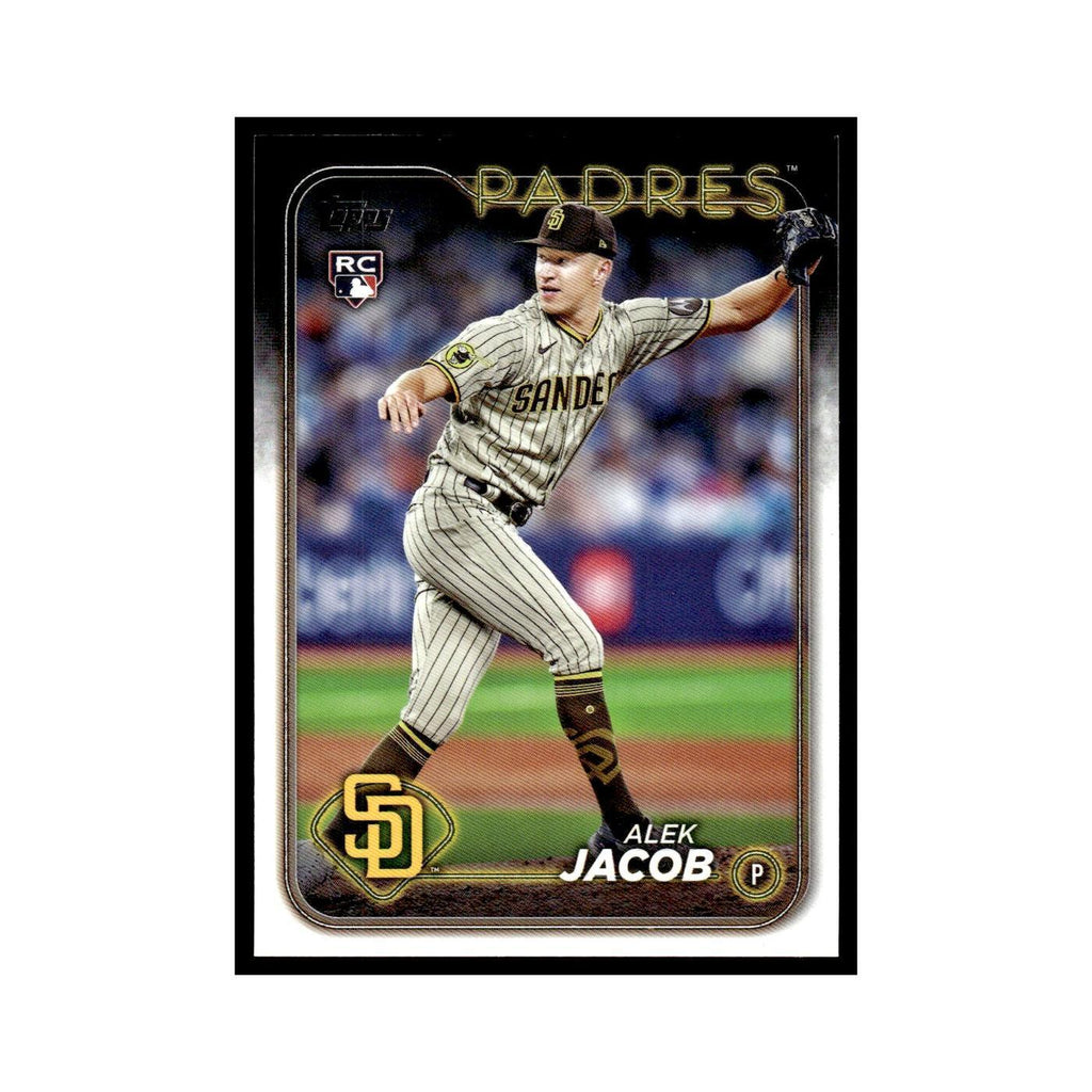 Alek Jacob Rookie 2024 Topps Update #US66 San Diego Padres Baseball Card NM
