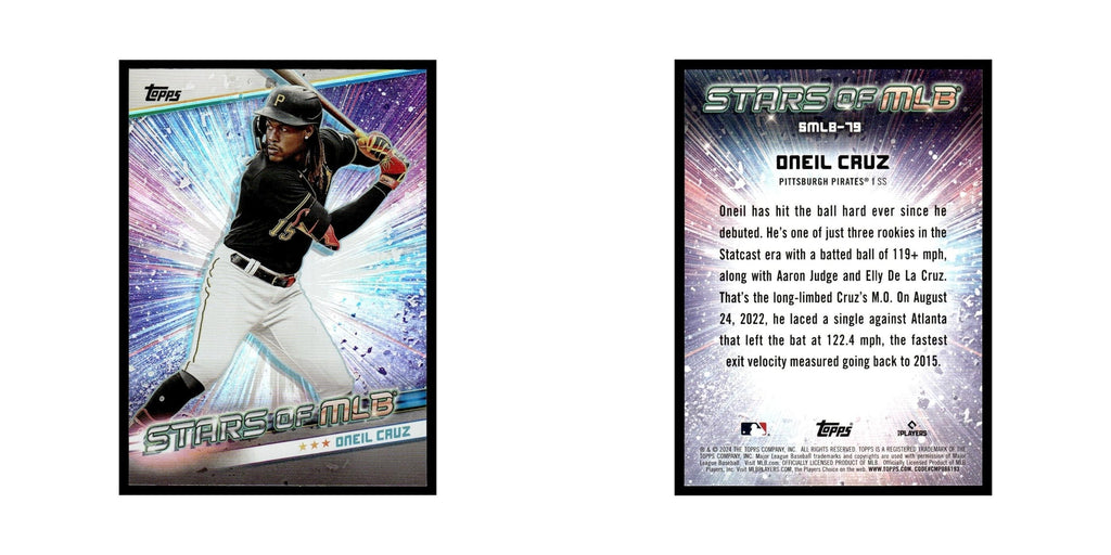 Oneil Cruz 2024 Topps Update #SMLB-79 Pittsburgh Pirates Baseball Card NM