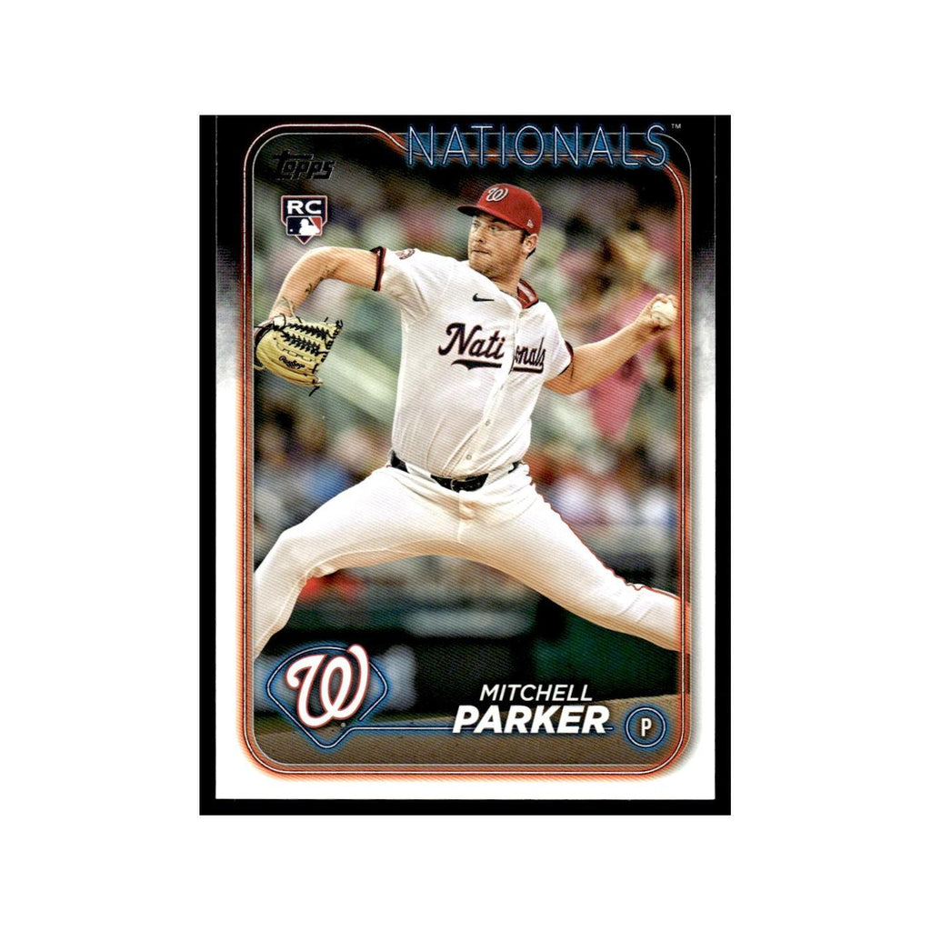 Mitchell Parker Rookie 2024 Topps Update #US5 Washington Nationals NM