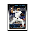Roddery Munoz Rookie 2024 Topps Update #US322 Miami Marlins Baseball Card NM