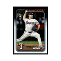 Cole Winn Rookie 2024 Topps Update #US109 Texas Rangers Baseball Card NM