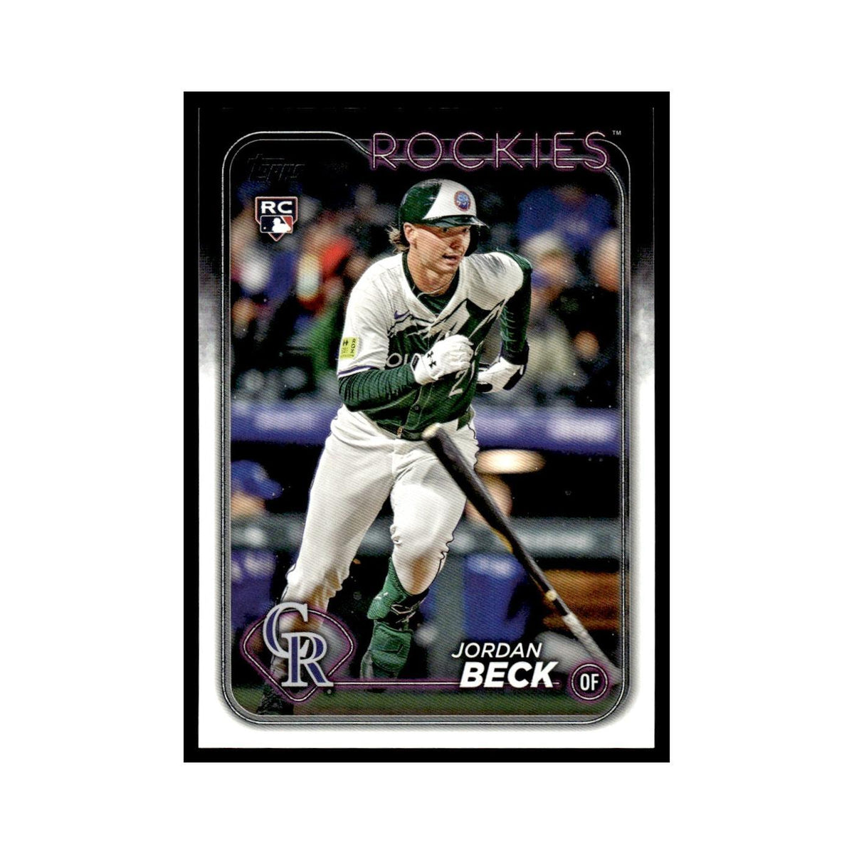 Jordan Beck Rookie 2024 Topps Update #US269 Colorado Rockies Baseball Card NM