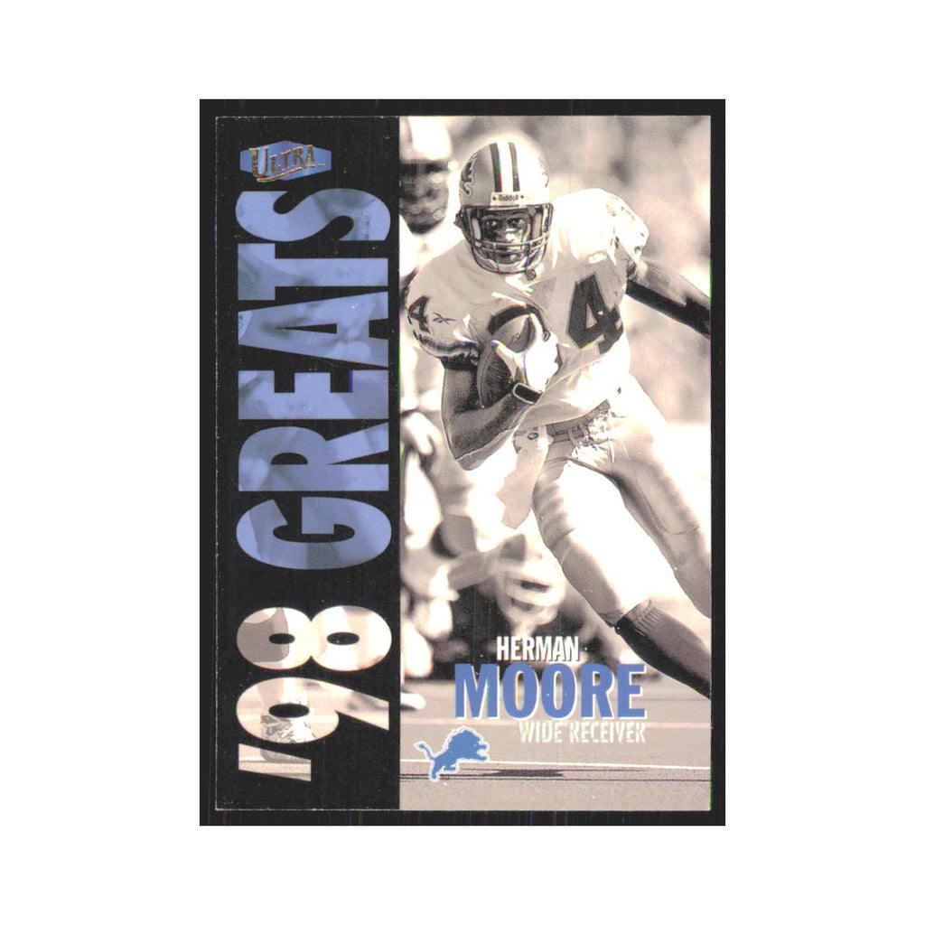 Herman Moore 1998 Fleer Ultra #371 Detroit Lions Football Card NM