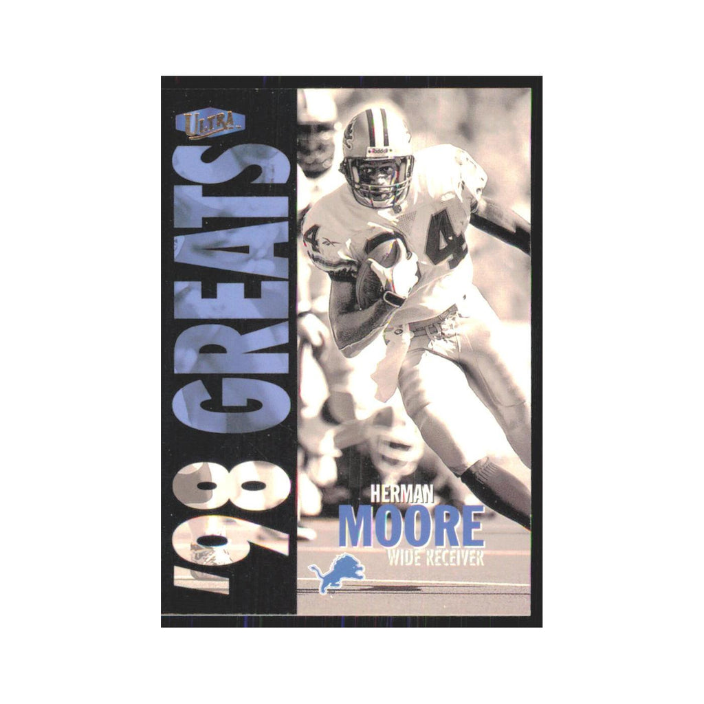 Herman Moore 1998 Fleer Ultra #371 Detroit Lions Football Card NM