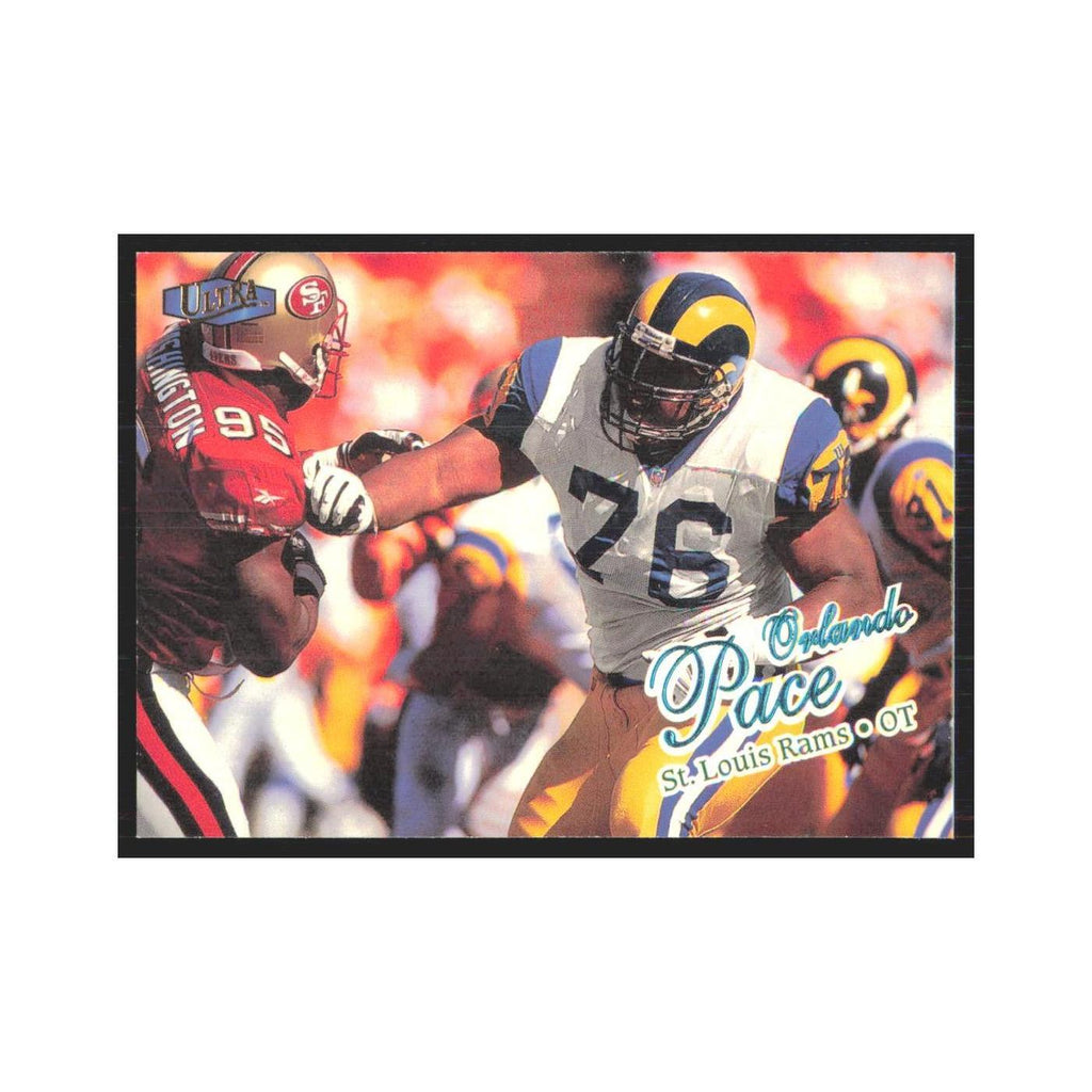 Orlando Pace 1998 Fleer Ultra #13 St. Louis Rams Football Card NM