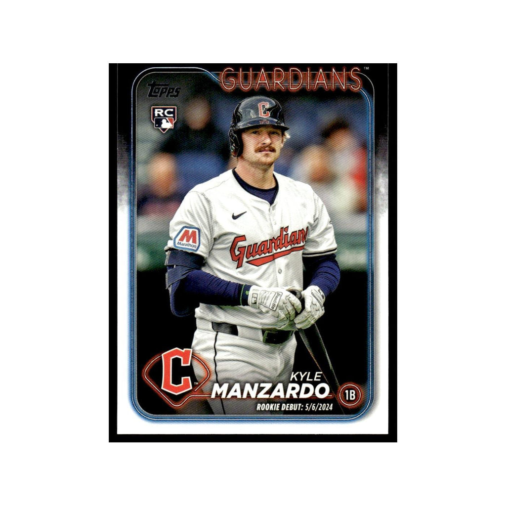 Kyle Manzardo Rookie 2024 Topps Update #US337 Cleveland Guardians NM