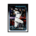 Jonatan Clase Rookie 2024 Topps Update #US35 Seattle Mariners Baseball Card NM