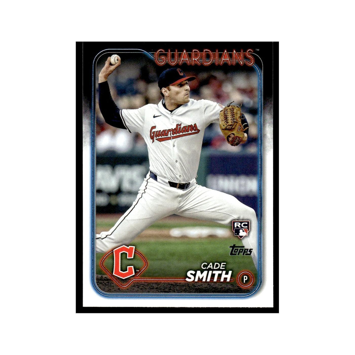 Cade Smith Rookie 2024 Topps Update #US134 Cleveland Guardians Baseball Card NM