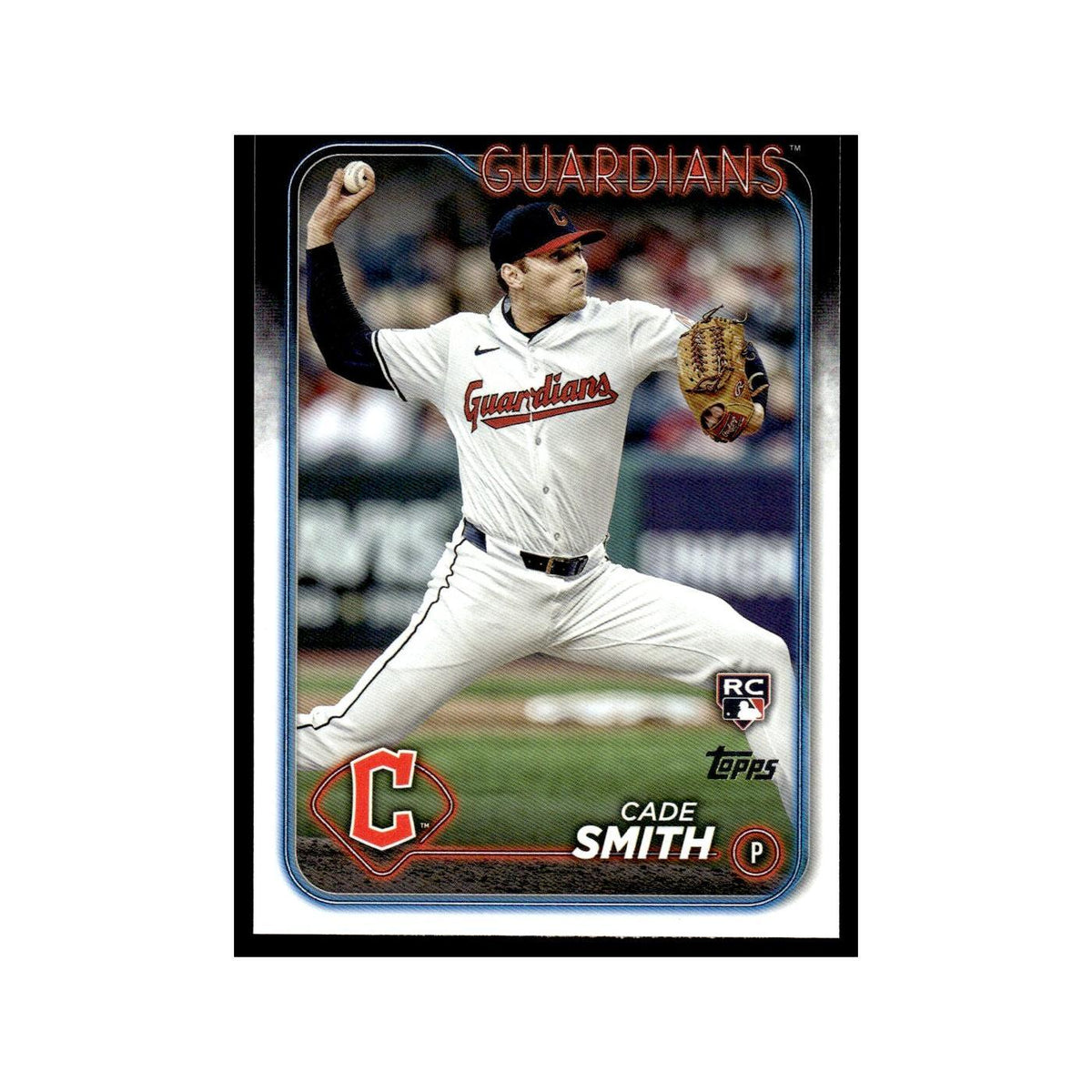 Cade Smith Rookie 2024 Topps Update #US134 Cleveland Guardians Baseball Card NM