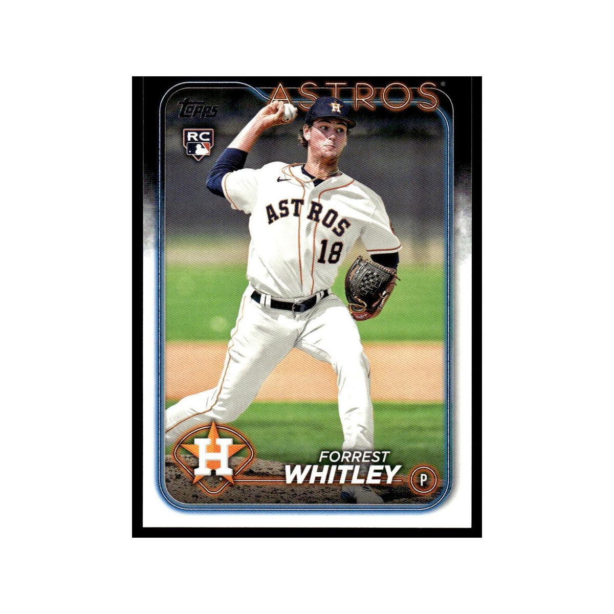Forrest Whitley Rookie 2024 Topps Update #US61 Houston Astros Baseball Card NM