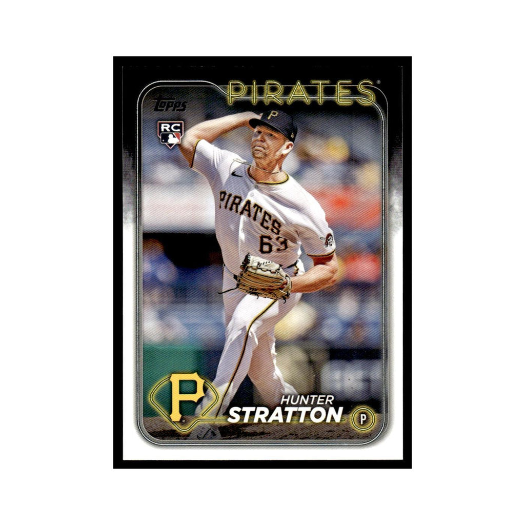 Hunter Stratton Rookie 2024 Topps Update #US348 Pittsburgh Pirates NM