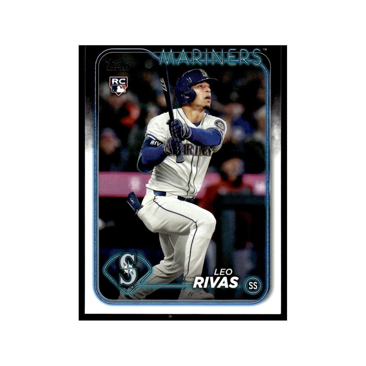Leo Rivas Rookie 2024 Topps Update #US279 Seattle Mariners Baseball Card NM