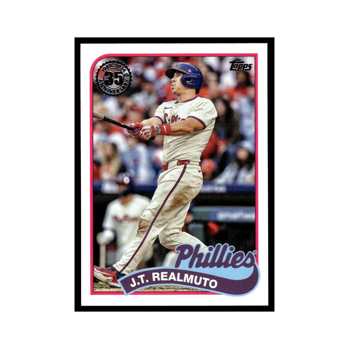 J.T. Realmuto 2024 Topps Update #89US-9 Philadelphia Phillies Baseball Card NM