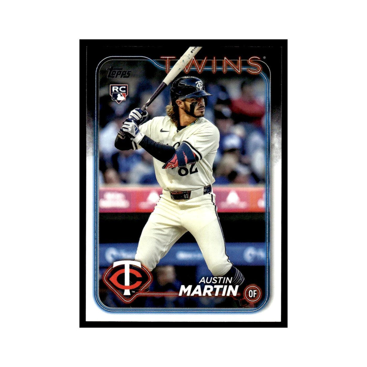 Austin Martin Rookie 2024 Topps Update #US96 Minnesota Twins Baseball Card NM