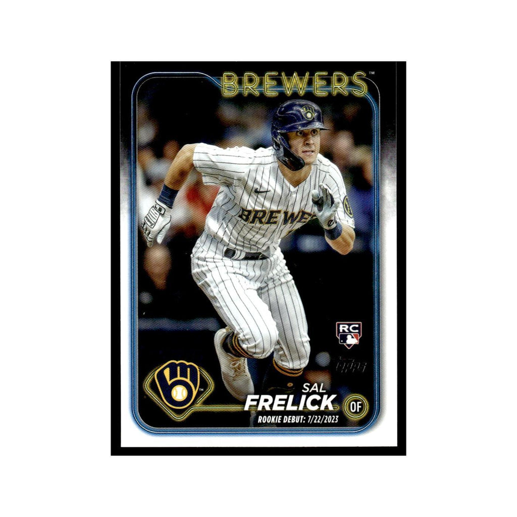 Sal Frelick Rookie 2024 Topps Update #US10 Milwaukee Brewers Baseball Card NM