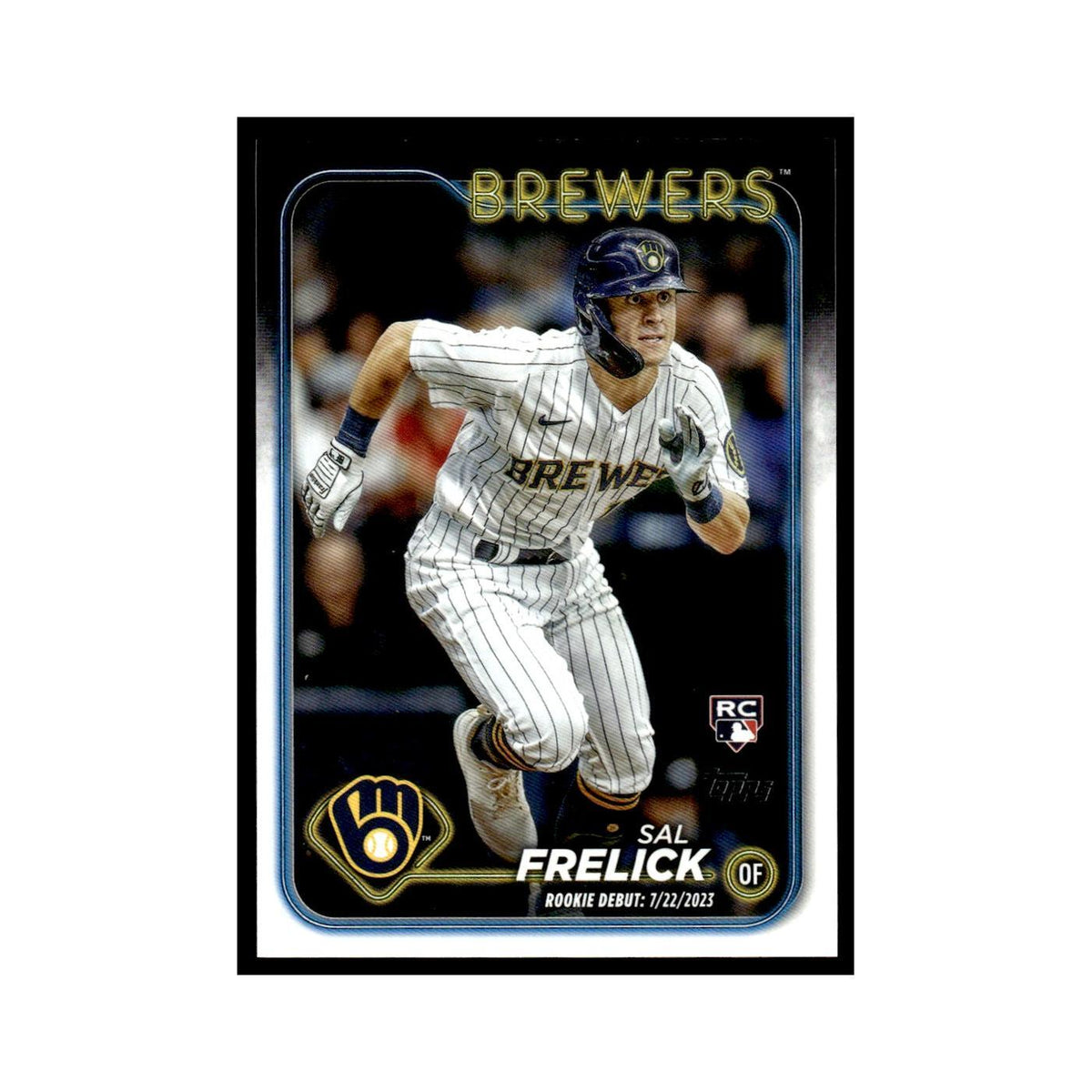 Sal Frelick Rookie 2024 Topps Update #US10 Milwaukee Brewers Baseball Card NM