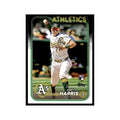 Brett Harris Rookie 2024 Topps Update #US199 Oakland Athletics Baseball Card NM