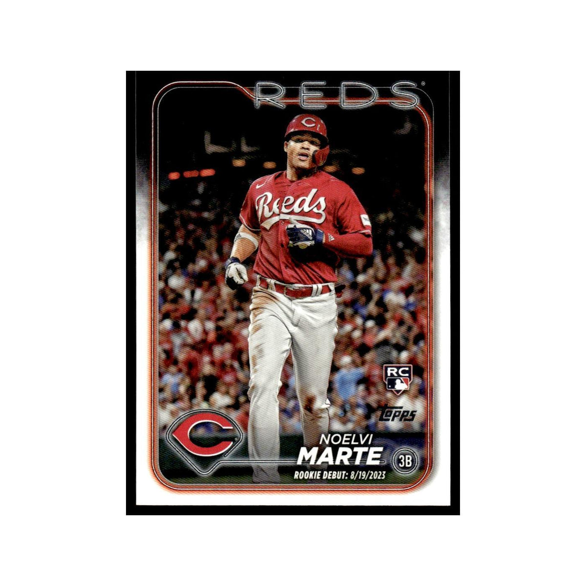 Noelvi Marte Rookie 2024 Topps Update #US187 Cincinnati Reds Baseball Card NM